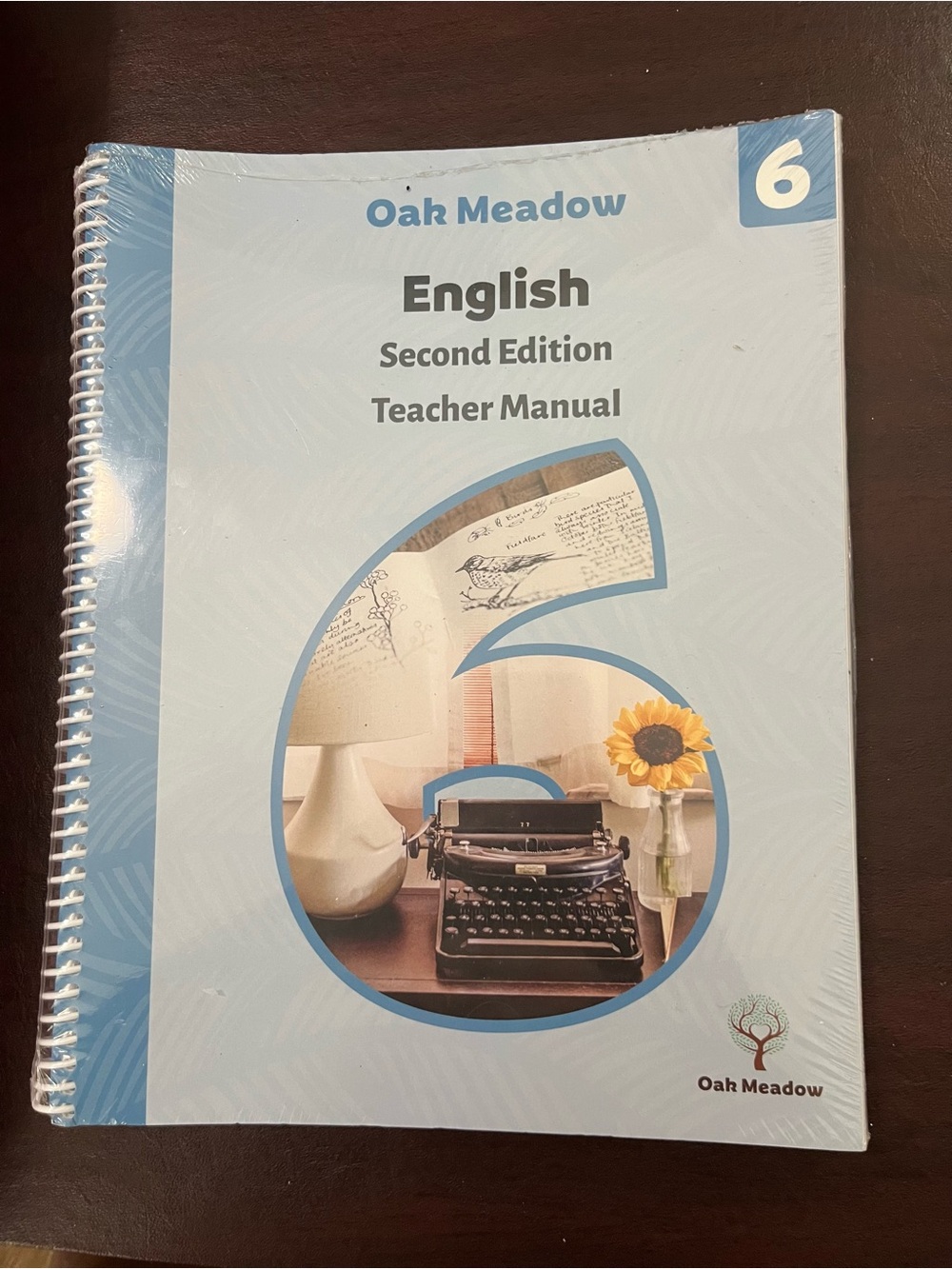 Oak Meadow English Teacher Manual - Light Blue Cover Sealed.